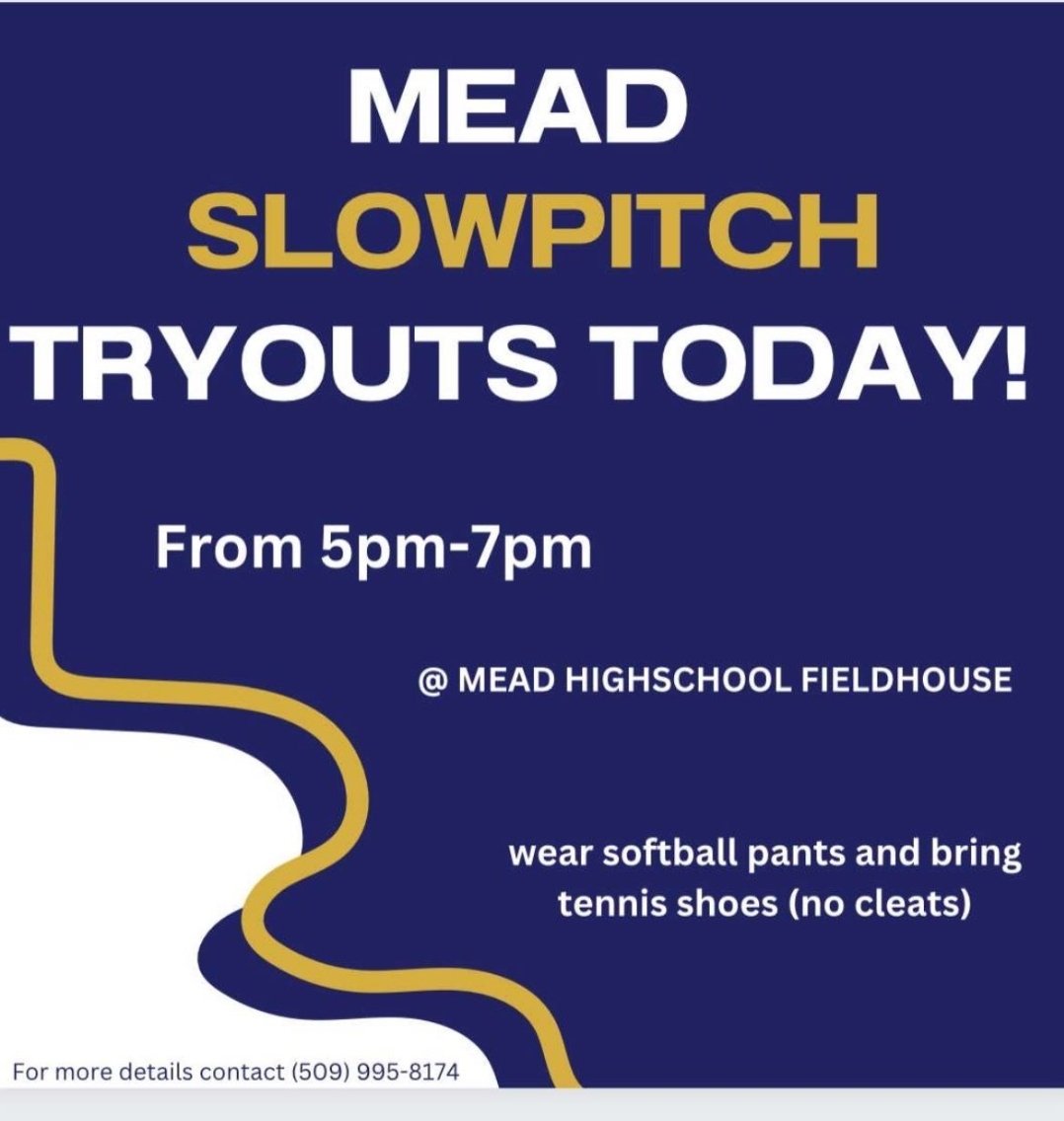 Today's the day.. Despite the devastating fires surrounding our city, we will still start today, We will just be inside instead. It's going to be an awesome year!
Follow us on Instagram as well. 
instagram.com/mead_softball

Let's go Panthers! 💙🥎💙
<a href="/MEAD_ATHLETICS/">Mead Panther Sports</a> <a href="/MeadHighSchool/">Mead High School</a>