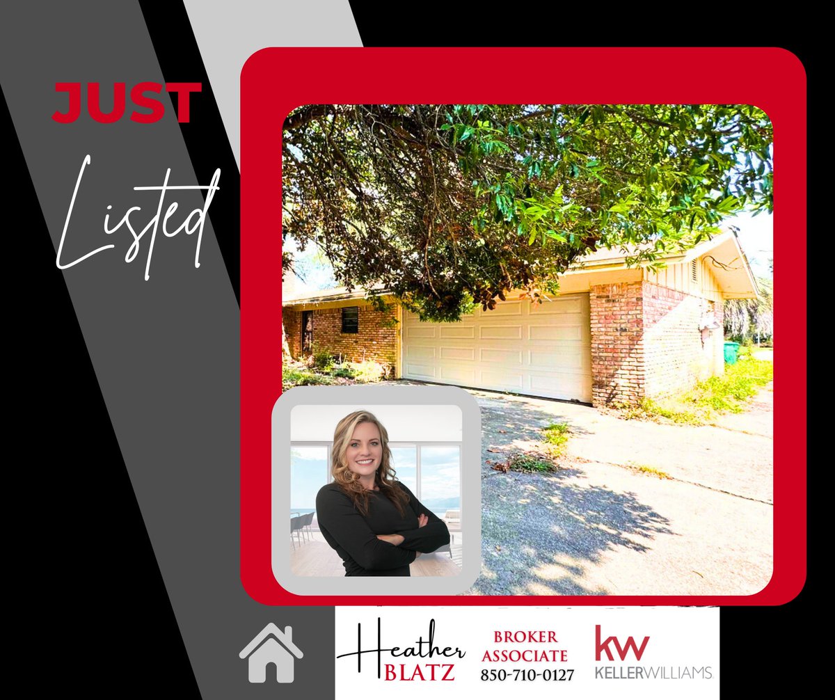 heatherblatz's tweet photo. 🏡 Fresh on the Market! Your Chance to Own This Home is Here. Don't let this opportunity slip away. 
🔑 This home is now available and waiting for its new owner.

Heather Blatz
📞(850) 830-8980
https://t.co/Gg4Xax0Sen

#HeatherBlatz #KellerWilliamsRealty #JustListed https://t.co/beA8yYnXJl