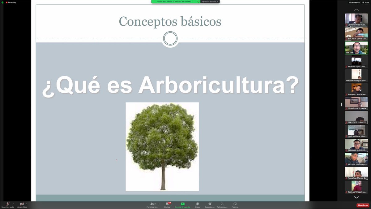 AmbienteEdomex's tweet photo. El arbolado urbano es importante, por ello, servidores públicos y miembros de la sociedad civil inician el curso de “Capacitación sobre Manejo de Arbolado y Áreas Verdes Urbanas” impartido por la #CGCE de la #SMAGEM para el cumplimiento de las Normas Técnicas Estatales 018 y 019. https://t.co/CwhPvR7nzl