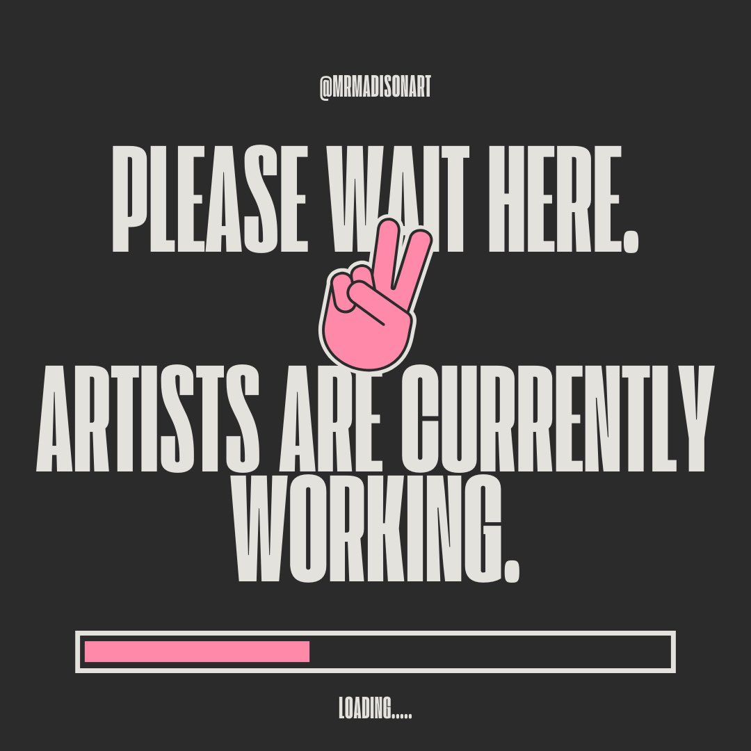 mrmadisonart's tweet photo. Inching closer to the start of something special…. https://t.co/58jHFitD8D