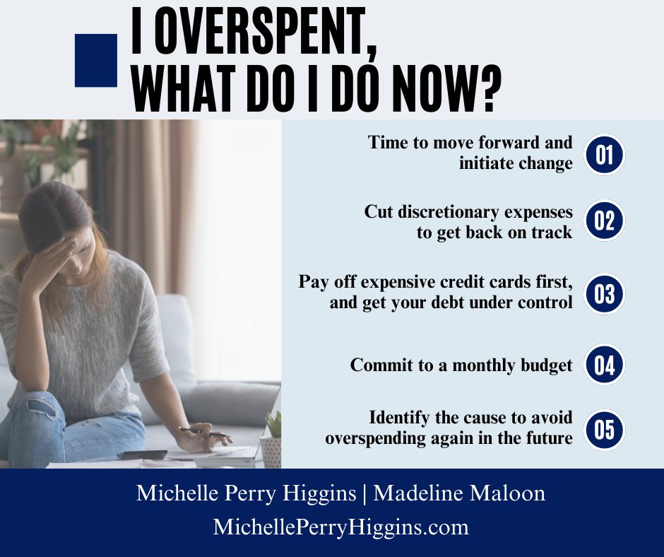 RetirementMPH's tweet image. Have you ever overspent? Here are some tips to help you get back on track!

#overspent #getbackontrack #finance #financeeducation #top100ria #MoneyLady #femaleplanners #topRIA #TopAdvisors #FinanceTips #financialplanning #financialplan #retirementplanning #financialliteracy