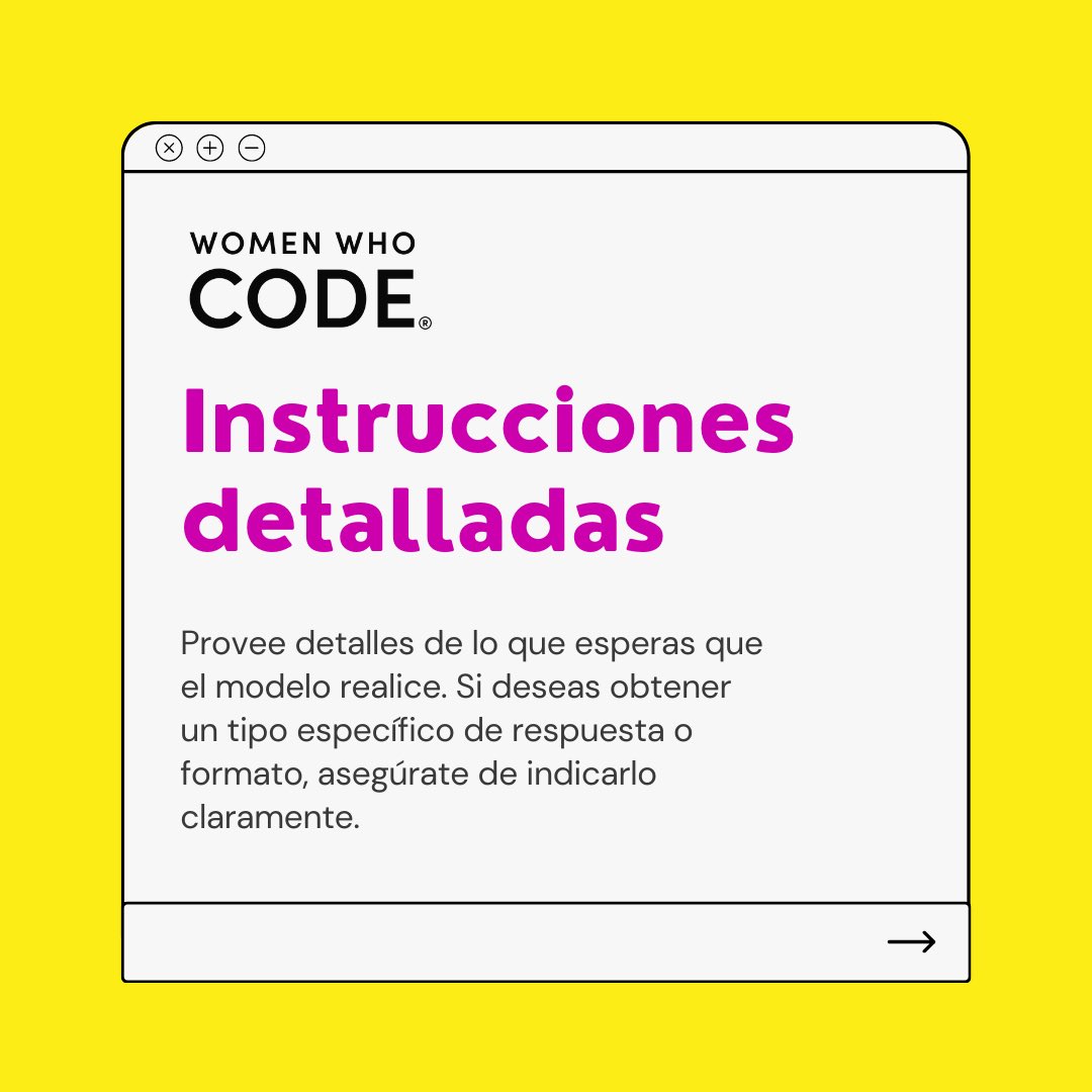 aurorasteamgt's tweet image. "¿Sabes como generar prompts y sacarle el jugo a tu AI?
En este post te mostramos como!
Te recordamos del evento del mes es un evento gratuito, virtual y en español.
🔗Regístrate aquí: meetup.com/women-who-code…
#DiseñoInteligente #IAenFigma #UserTesting