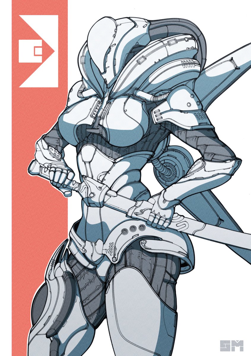 SpaceMagicArt's tweet photo. Saryn Graxx #warframe https://t.co/PxslO6aR9i