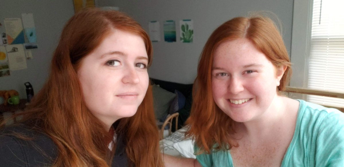 This weekend, our co-hosts celebrated 13 years of friendship,  aka half of their lives! This photo was taken in 2018 and discussed in tomorrow's episode (Ep 125). Can you tell which one is Robin and which one is Zoey?