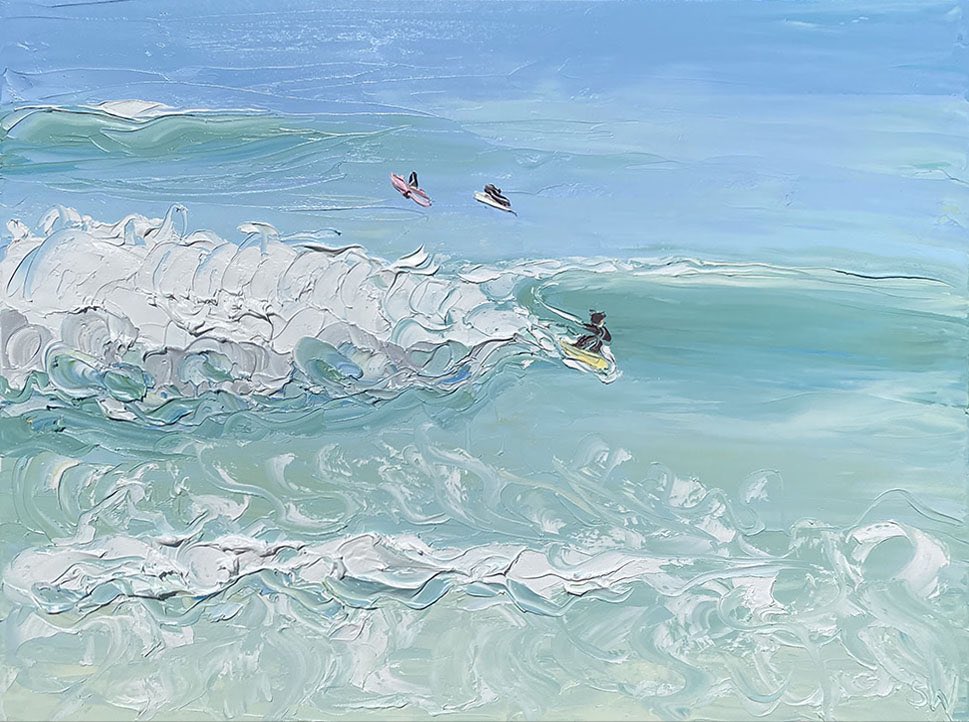 sallywestart's tweet photo. "Clean 3-4 Foot SE - Beach Newport (22.3.22) - Plein Air", 90x120cm, oil on canvas. Available @KABGallery (https://t.co/5I8KZV9DaB). https://t.co/a2xir7UsIP