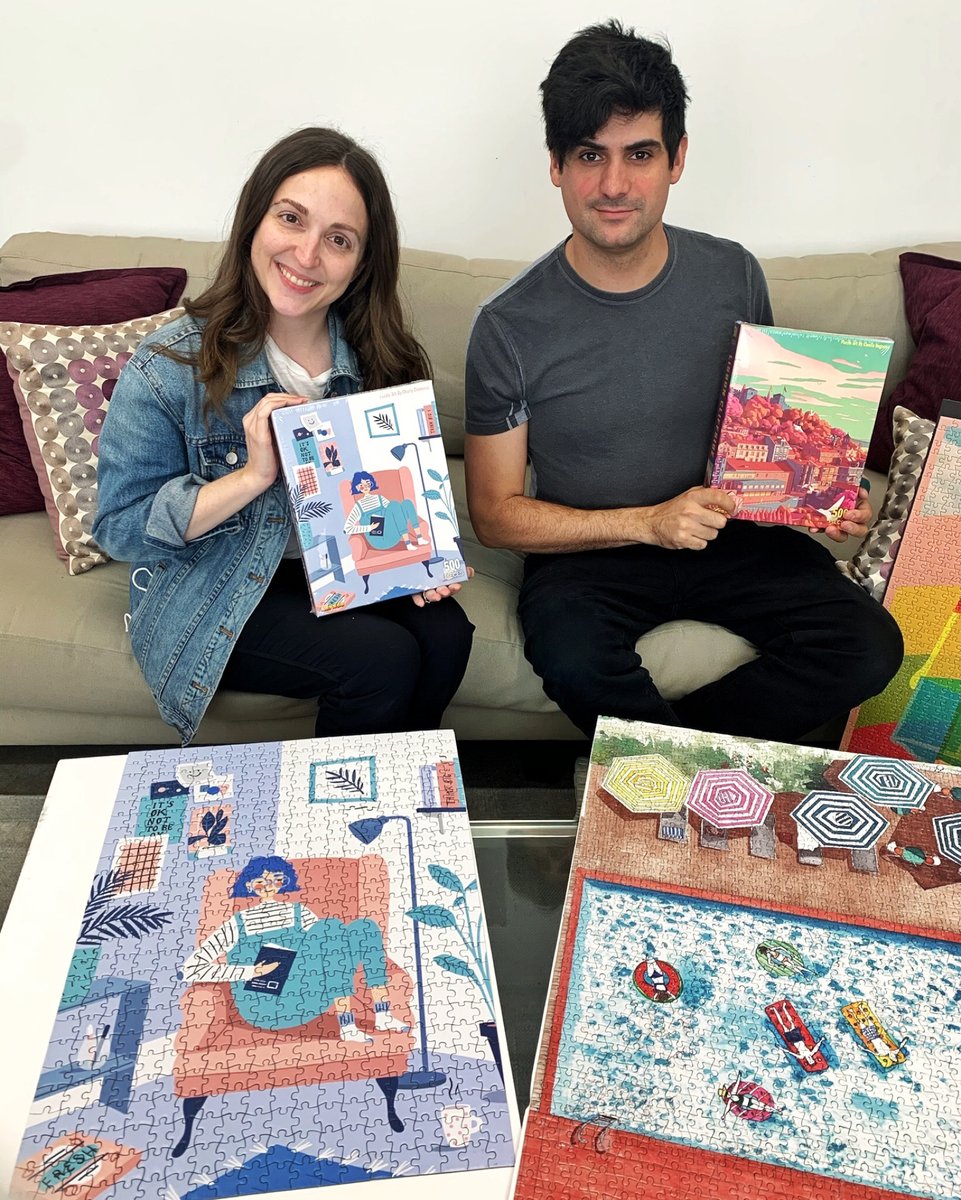deboredpuzzles's tweet photo. Couples that puzzle together, stay together 🧩💙 which one of these two would you choose?

#puzzles #deboredpuzzles #art #puzzle #puzzletime #puzzling #cuteart https://t.co/z6BVmCFdow