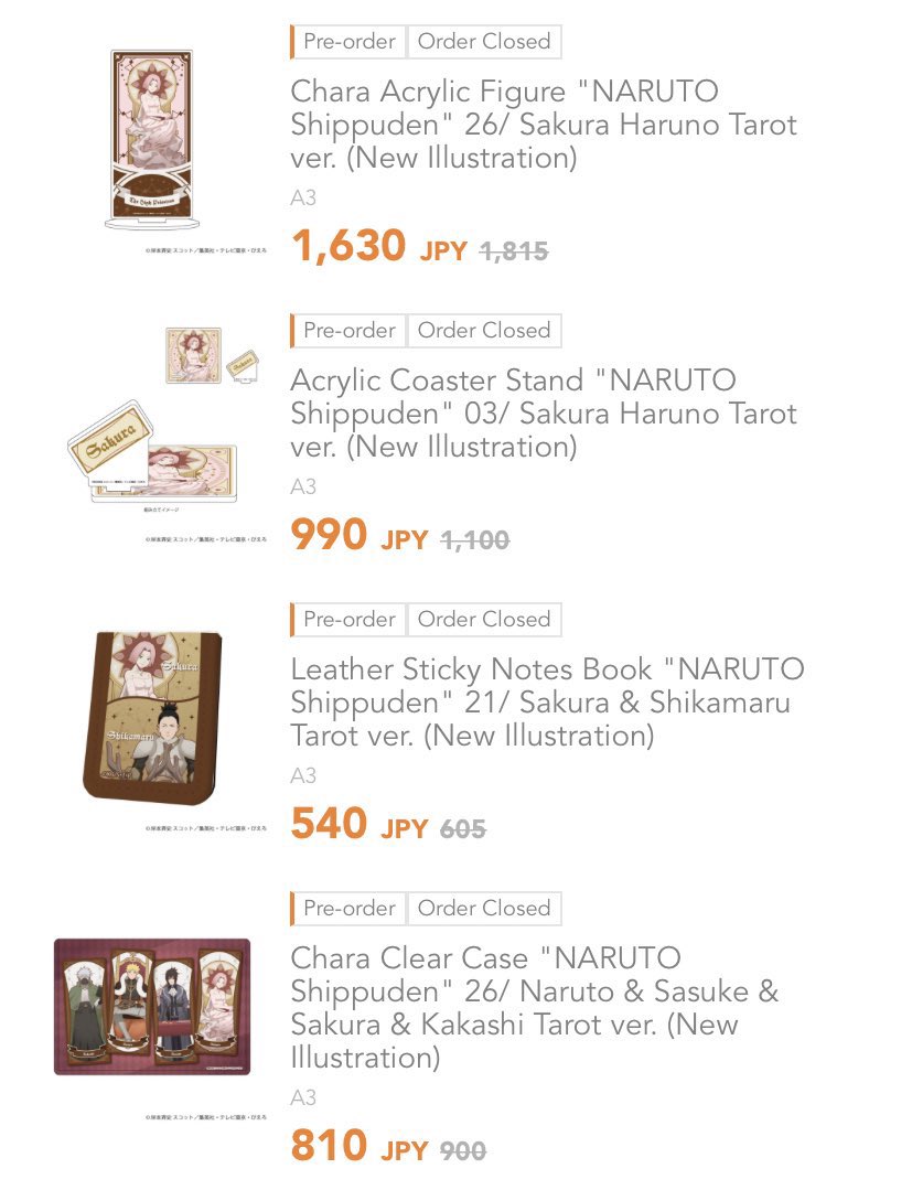 AcervoSakura's tweet photo. Sakura is really the best selling girl from Naruto 💅🏼 https://t.co/qzG8VhwQFZ