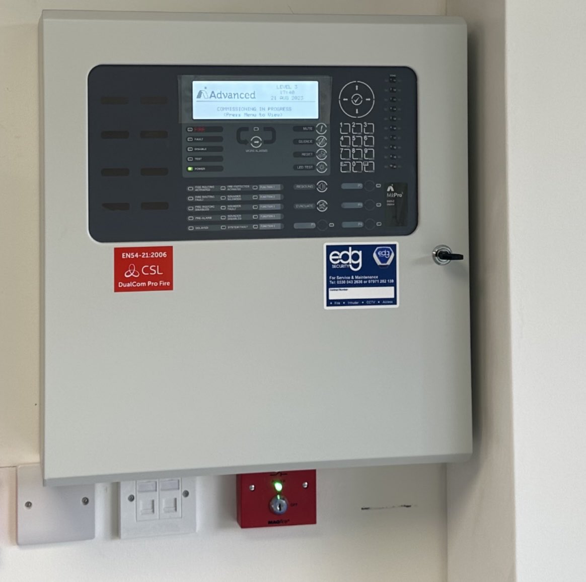 EDG SECURITY LTD (@edgsecurity) on Twitter photo New 4 loop <a href="/advancedlive/">Advanced</a> #Fire detection & alarm system installed in #Birmingham using <a href="/ApolloFireEMEA/">Apollo Fire</a> protocol devices and monitored for Fire Brigade notification using <a href="/CSLGroupLtd/">CSL</a> <a href="/daniellesCSL/">Danielle Smith</a> dual path secure signalling network. New 4 loop <a href="/advancedlive/">Advanced</a> #Fire detection & alarm system installed in #Birmingham using <a href="/ApolloFireEMEA/">Apollo Fire</a> protocol devices and monitored for Fire Brigade notification using <a href="/CSLGroupLtd/">CSL</a> <a href="/daniellesCSL/">Danielle Smith</a> dual path secure signalling network.