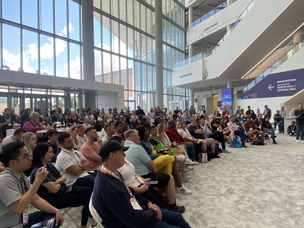 RetailMinded's tweet photo. We are in Day 2 of @ASDMarketWeek and our Independent Retailer + Sellers Conference stage in the West Hall has consistent full houses of attendees! Are you here? Stop by! #asdmarketweek https://t.co/wGp15dURna