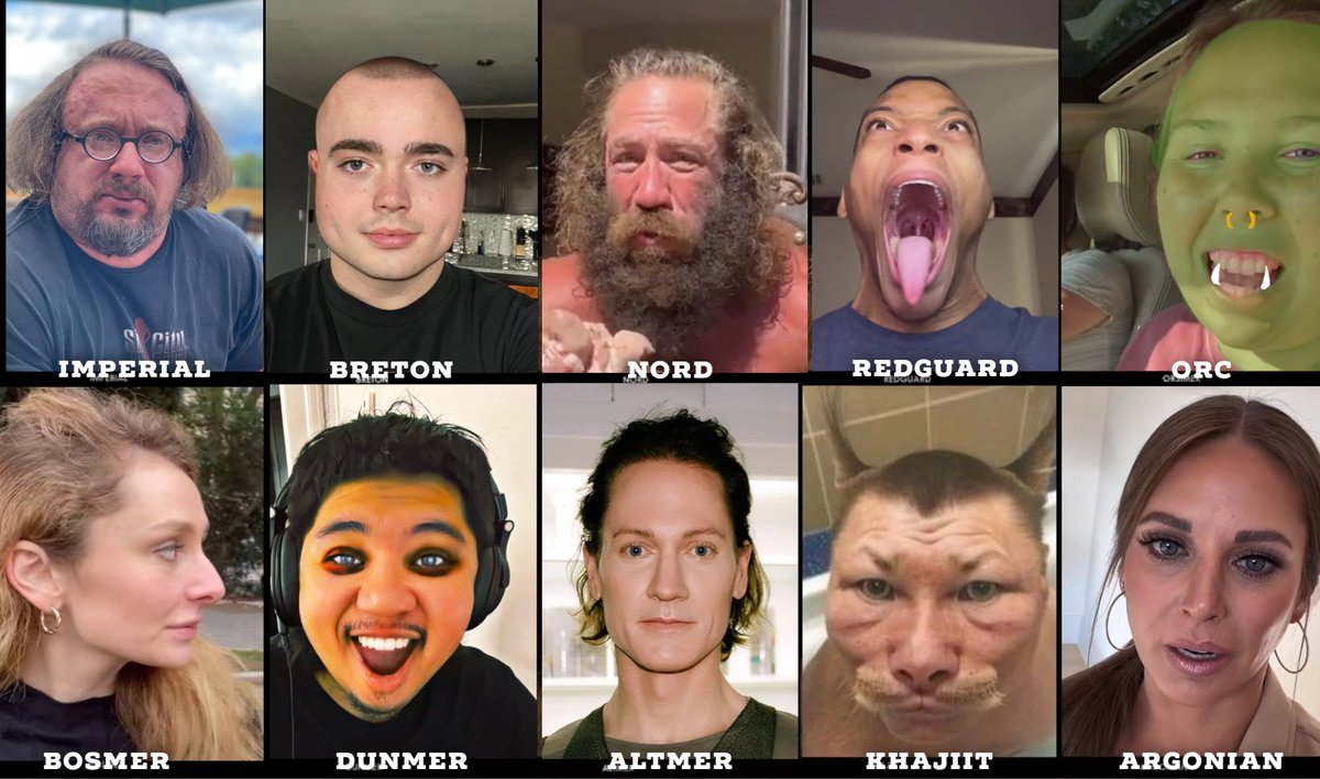 elder scrolls VI races leaked! 😳😲
