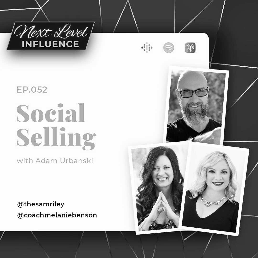 Social selling is here to stay. On this episode of #NextLevelAuthority, I explain how to make #socialselling work for any business. podcasts.bcast.fm/e/xny65lp8-052… 

P.S. Thanks @melcoach and <a href="/TheSamRiley/">Samantha Riley</a> for inviting me and for a phenomenal, value-filled convo. You rock!