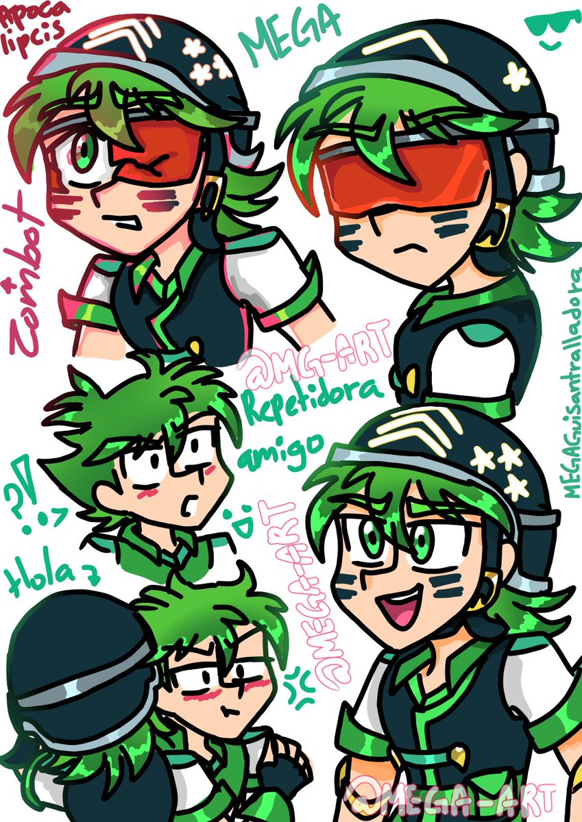 MegaYesfanart's tweet image. Un Dibujo de PvZ2  /  MEGAGuisantralladora una de mis plantas 🌱 Favoritas💟 / Tambien 💞
#PlantasvsZombies2
#ArteDigital 
@MegaYesfanart