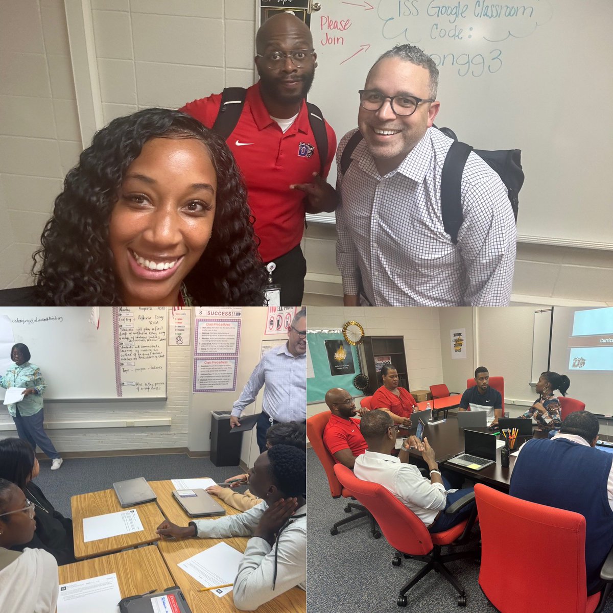 Sharay Johnson (@sharayjohnson4) on Twitter photo Radiating happiness & gratitude for the invaluable support of our curriculum coordinators who came to support the teachers @Reed_MS today! What a way to show up for all teachers during PLC & class visits,THANK YOU! <a href="/c_instruction/">Duncanville Curriculum & Instruction</a> Radiating happiness & gratitude for the invaluable support of our curriculum coordinators who came to support the teachers @Reed_MS today! What a way to show up for all teachers during PLC & class visits,THANK YOU! <a href="/c_instruction/">Duncanville Curriculum & Instruction</a>