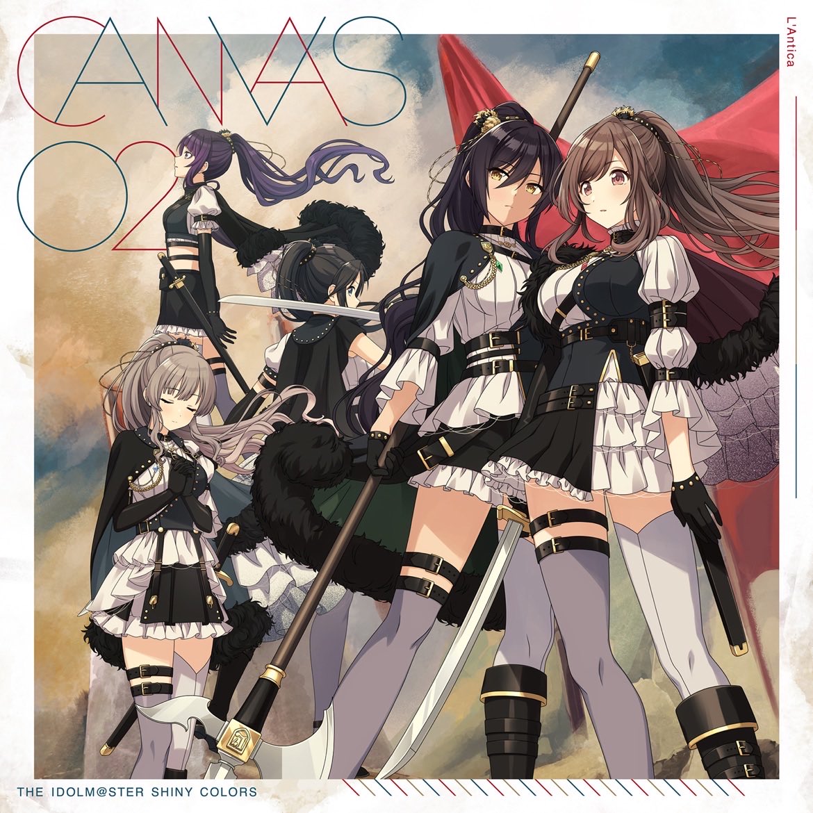 Gravity_Kitty's tweet photo. #Nowplaying とある英雄たちの物語 - アンティーカ (THE IDOLM@STER SHINY COLORS "CANVAS" 02 - EP) https://t.co/5hXelSTmcr
