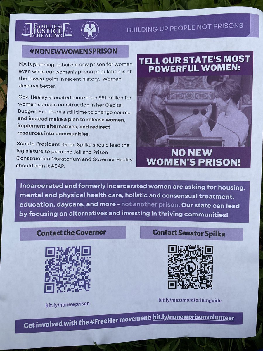 Canvassing with our rad Jewish community here in Somerville! #nonewwomensprison @thecouncilus @justicehealing