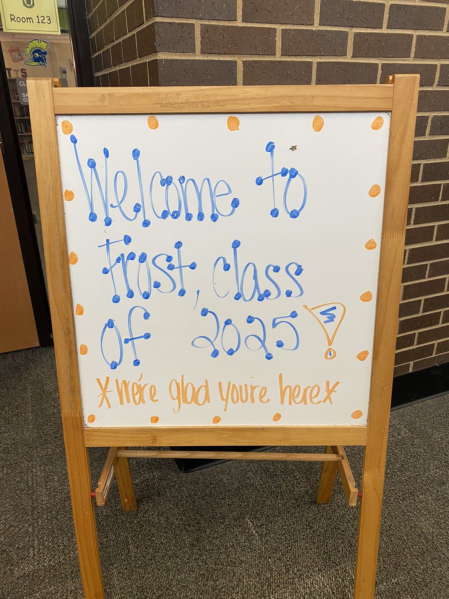 The first #MotivationMonday of the 23-24 school year! 👋🏼 and welcome to all of our new <a href="/FrostSpartans/">Frost Junior High</a>! We’re so glad you’re here! Letts have a great year ‼️ #FirstDayOfSchool