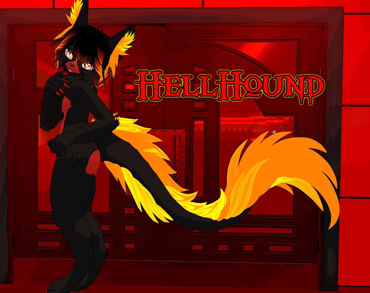 RivelBeeVR's tweet photo. [Edited photo]

Was super bored so decided to work on a new avatar design, made from the Maruchi base, and I'm kinda in love with it 😩❤️

#VRChat #vrcavatar #maruchi #hellhound #vrc https://t.co/e4B6FHypJJ