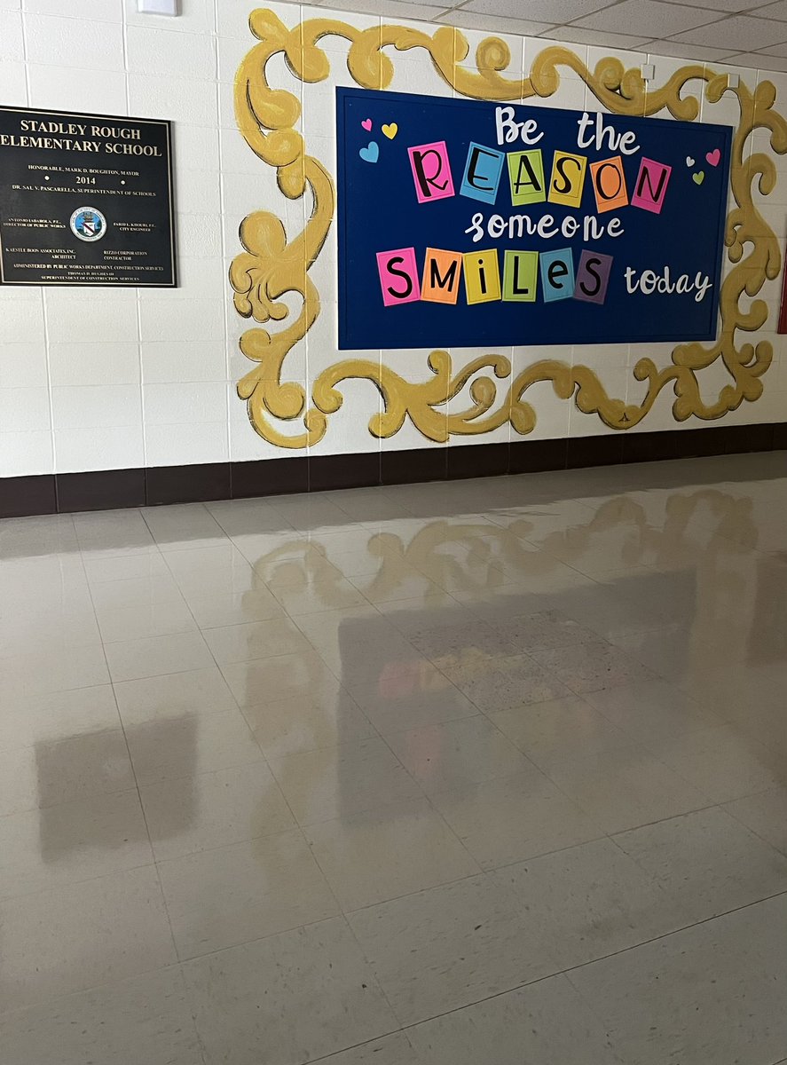 StadleyRough's tweet photo. Nothing excites us more @StadleyRough than shiny floors that are ready to welcome all our students! #STRpride #STRcares #STRisReady Thank you to our awesome custodial staff for getting ready... #EveryLearnerEveryDay https://t.co/ELvgLY19kY