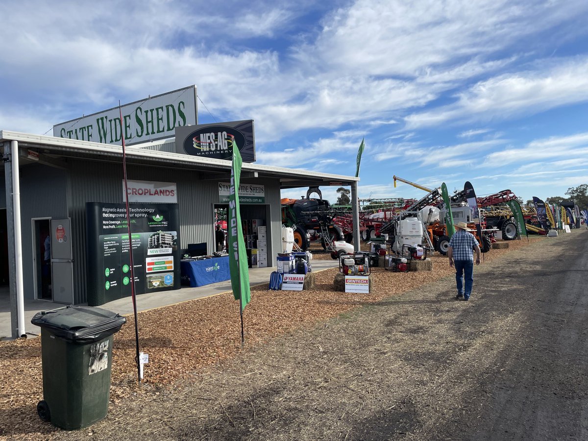 JamesTurtle14's tweet photo. Drop in and say G’Day at AgQuip 2023 #MagrowTec #CroplandsEquipment #VantageNSW https://t.co/TRoKNKNSY2
