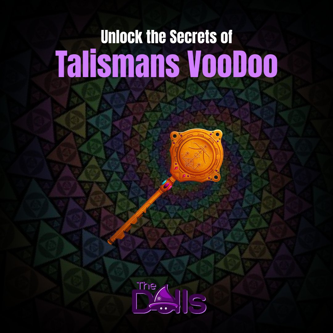 Limited to only 150 units, this digital asset is symbiotic with the Voodoo Amulet. Explore its narrative, unlock privileges, and immerse in the Voodoo universe. 🔑🪡💎

#Cardano #NFTs