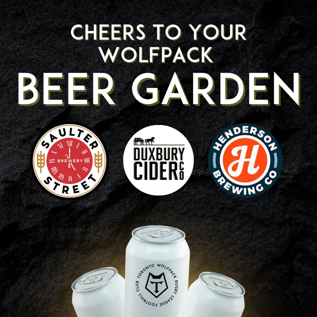 We're continuing to add to our Beer Garden and we are pleased to welcome: @SaulterStBrew🍺 @DuxburyCider 🍎 @HendersonBeerCo 🍻 We'll also be serving a limited-run coconut and rum mixed drink option!🍹🥥 We can't wait to cheers you at the Den! For tickets, visit our website.