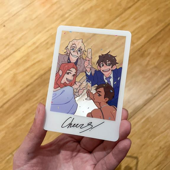 💍Production Update💍 

Hello Everyone!  
Everything has arrived for the zine, and shipping will start in the comming weeks! emails will be sent.

If you need to change your address, please email us with your FULL NAME, ORDER #, and NEW ADDRESS.
#grepre #greatpretender #fanzine