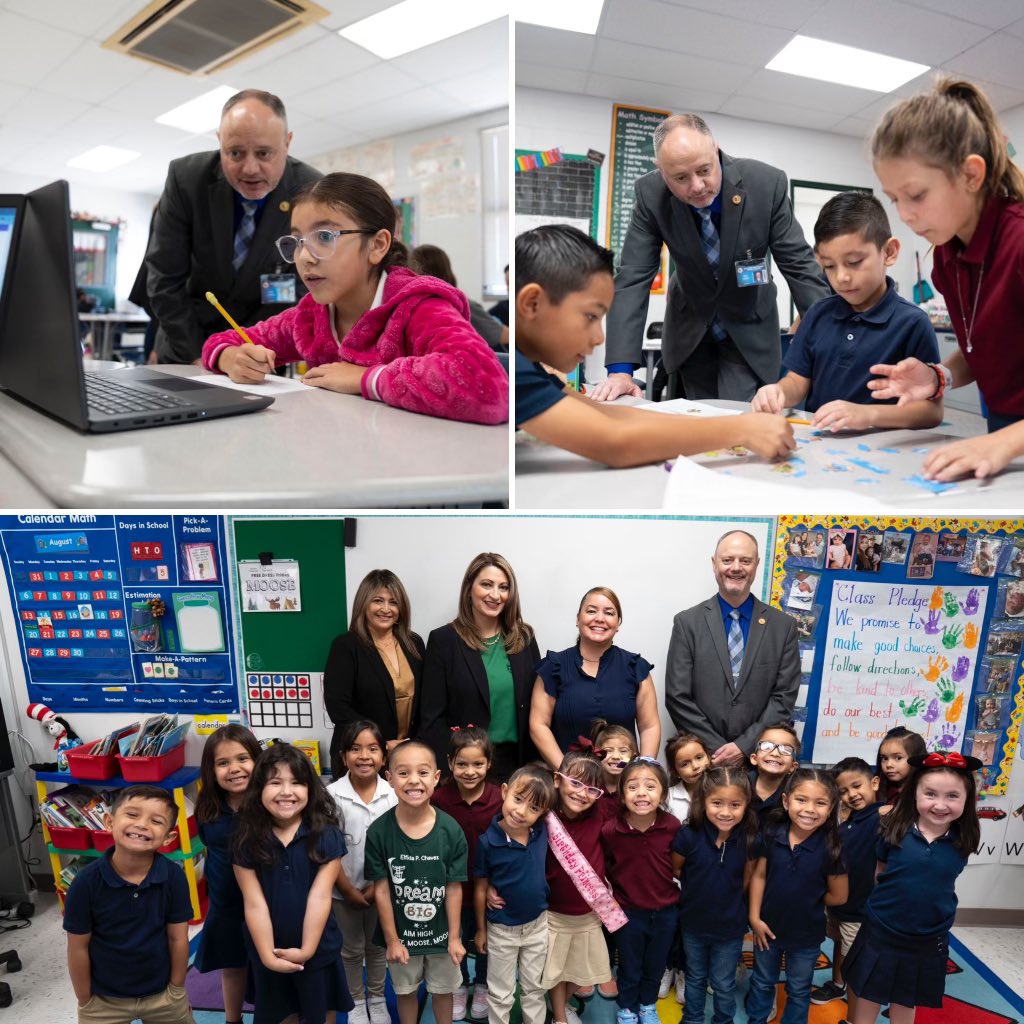 CarmanNate's tweet photo. Great start to the week visiting campuses and seeing students and teachers going full force with engaging collaborative lessons. Inspiring to see meaningful teaching and learning that will take #TeamSISD to new heights of achievement. https://t.co/5udwYlgYe1