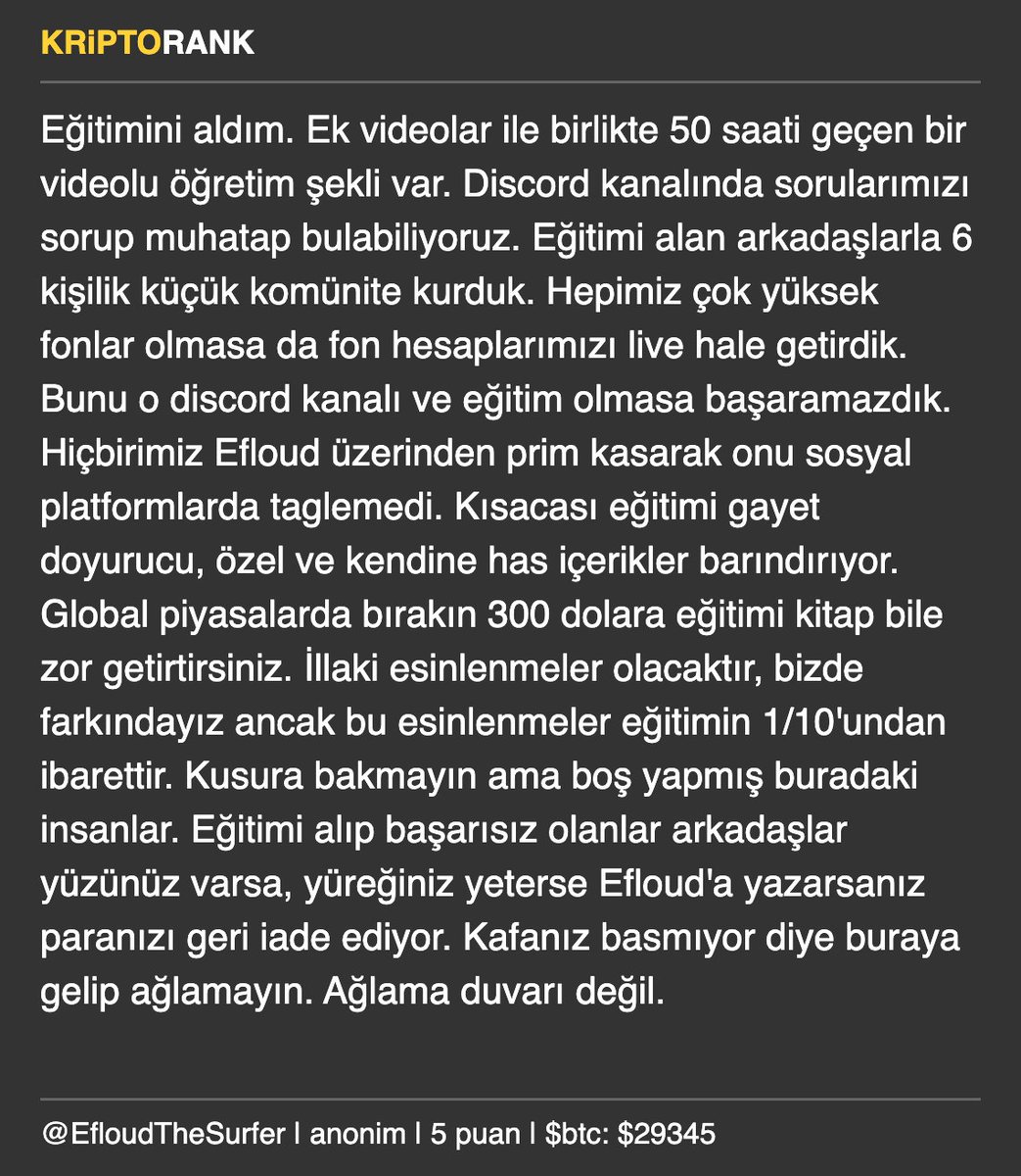 Kriptorank tweet media