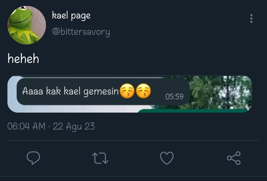 youthbby's tweet photo. Gyurae two tweets AU

[Sunset &amp; you univers]

"Random talk about 'kamu gak bosen sama aku terus' "

#gyurae #raevin #gyuvin #TAERAE https://t.co/BfrkiREtf6
