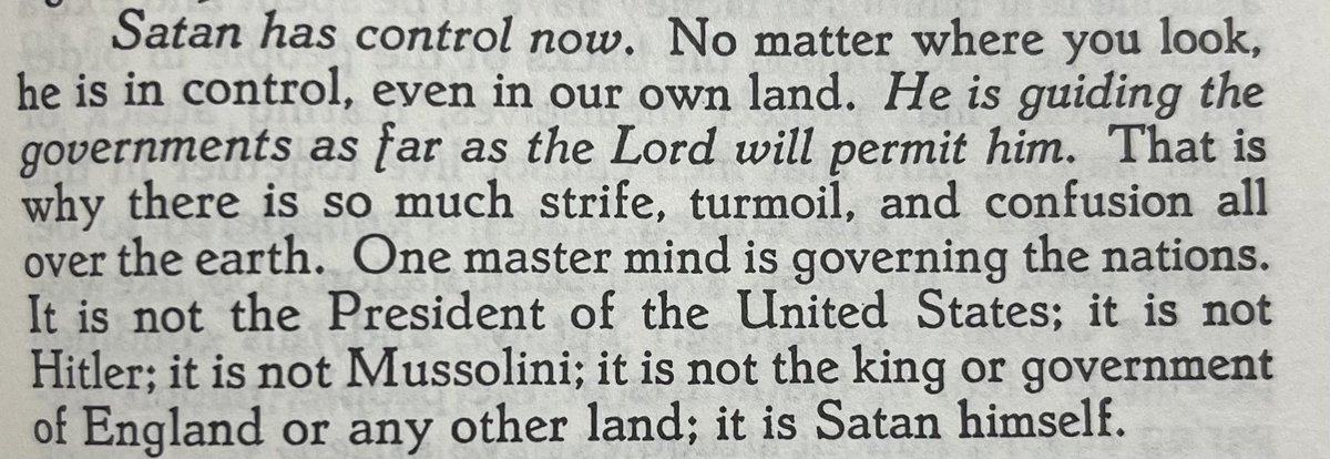 This is a quote by Joseph Fielding Smith
in the book Doctrines of Salvation Vol 3
#josephfsmith #prophetquotes #ldsprophet #latterdaysaint #lastdays #churchofjesuschrist