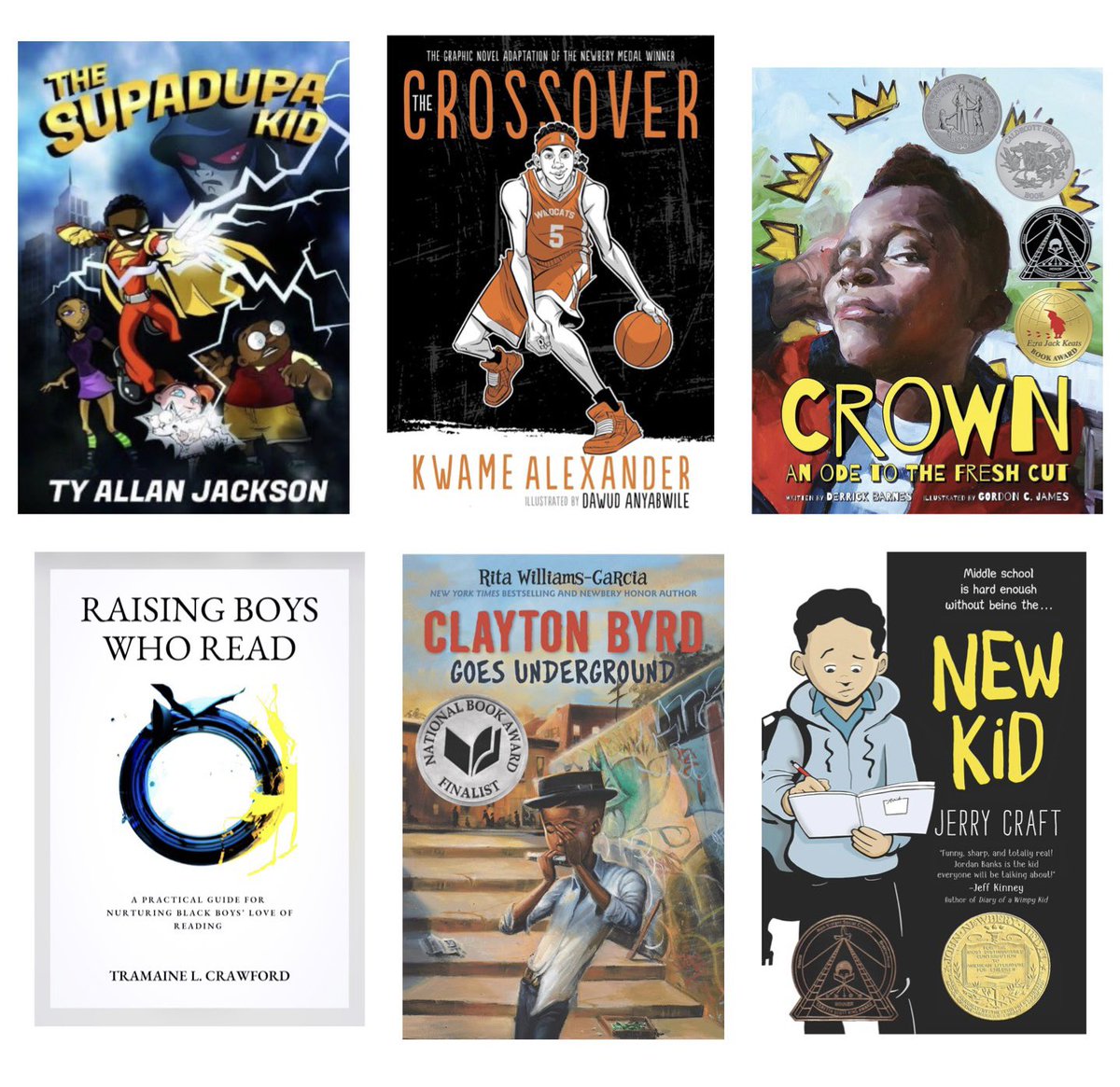 When our boys see themselves reflected in the books they read, something magical happens.📖🌟

My new book Raising Boys Who Read includes over 50 books that celebrate, uplift, and inspire Black boys. <a href="/JerryCraft/">Jerry Craft</a> <a href="/kwamealexander/">Kwame Alexander</a> <a href="/TyAllanJackson/">Ty Allan Jackson</a> <a href="/OneCrazyRita/">Rita Williams-Garcia</a> #RaisingBoysWhoRead