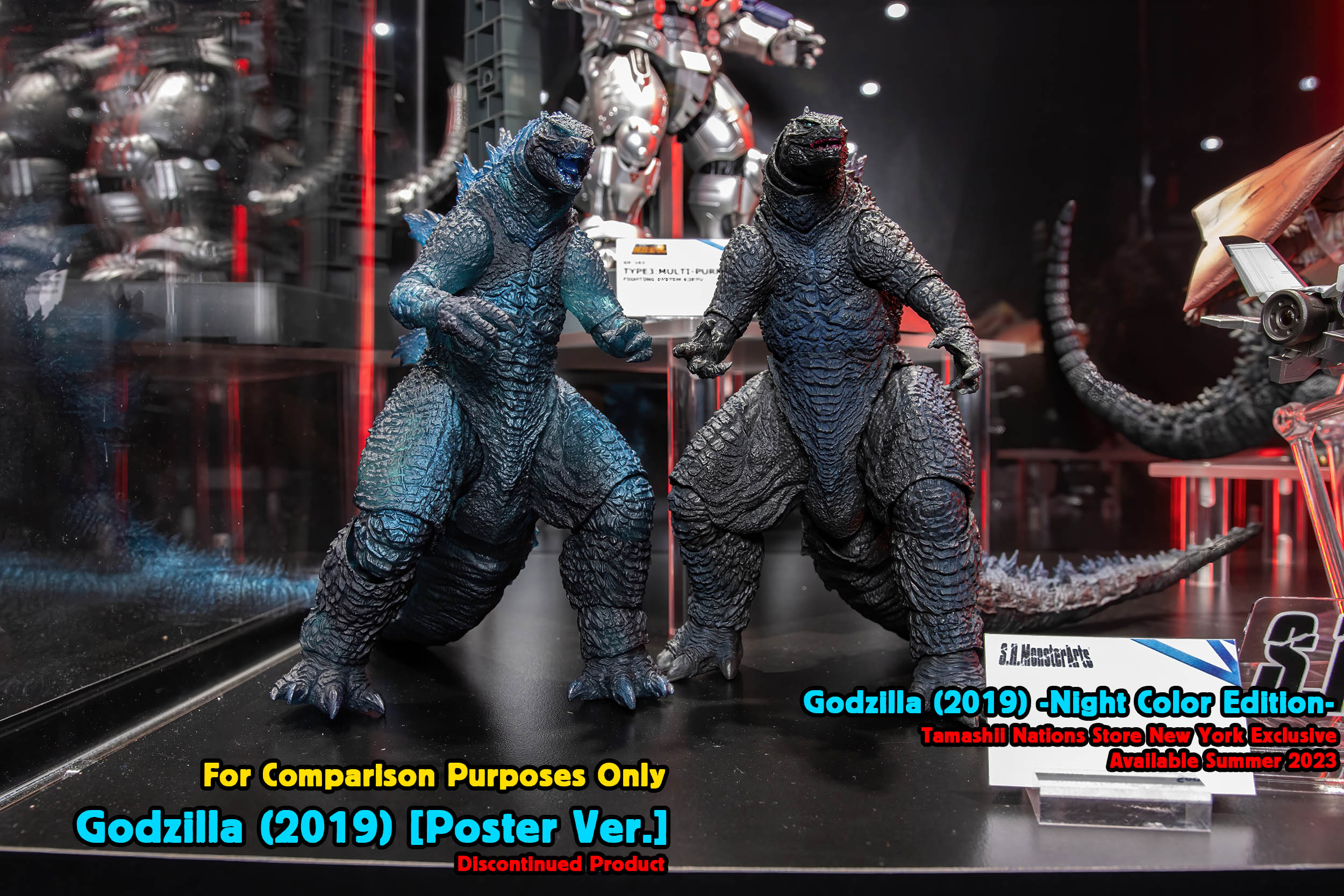 超目玉】 S.H.MonsterArts ゴジラ Night Color Edition | www.artfive