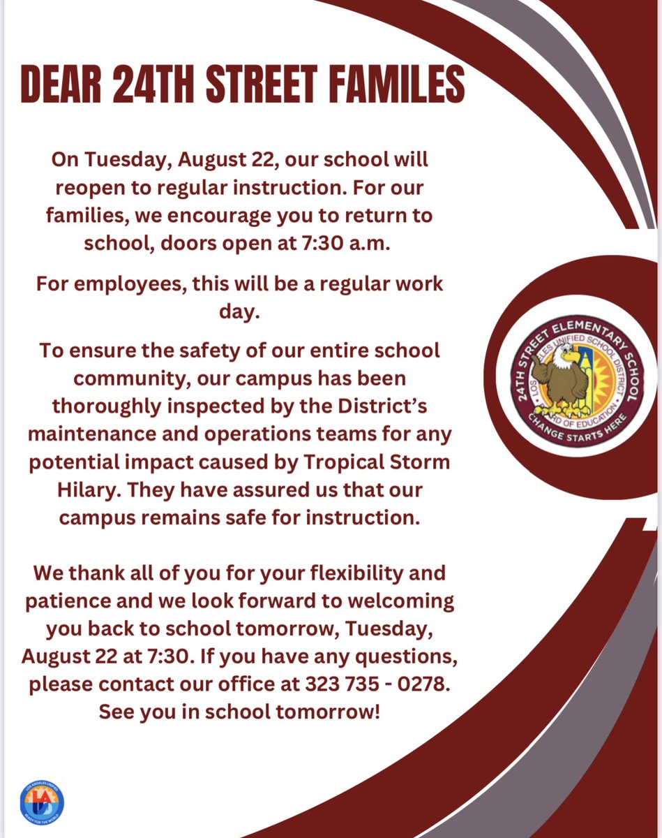 24th Street Elementary tweet media