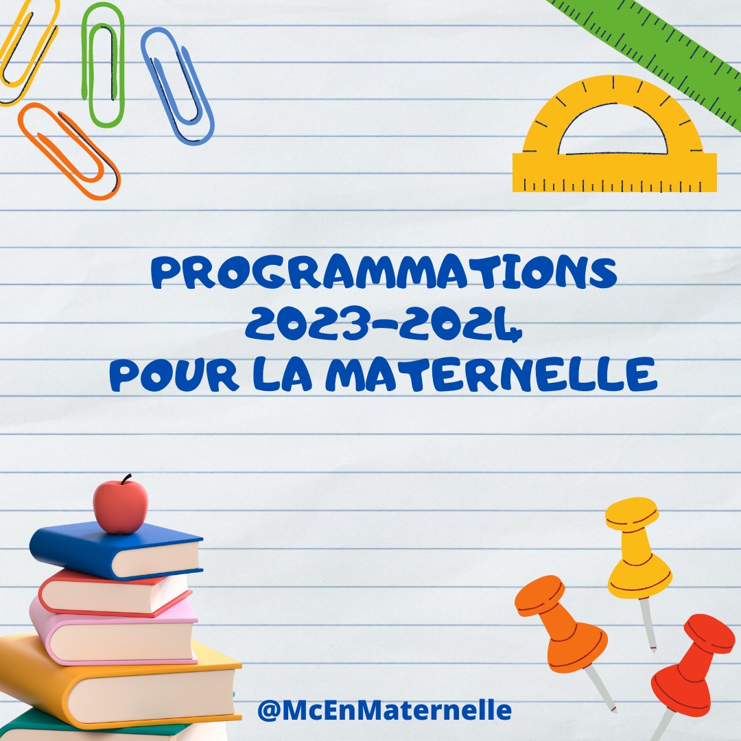 Les programmations 2023-2024 sont en ligne 😁
enmaternelle.fr/2023/08/22/pro…