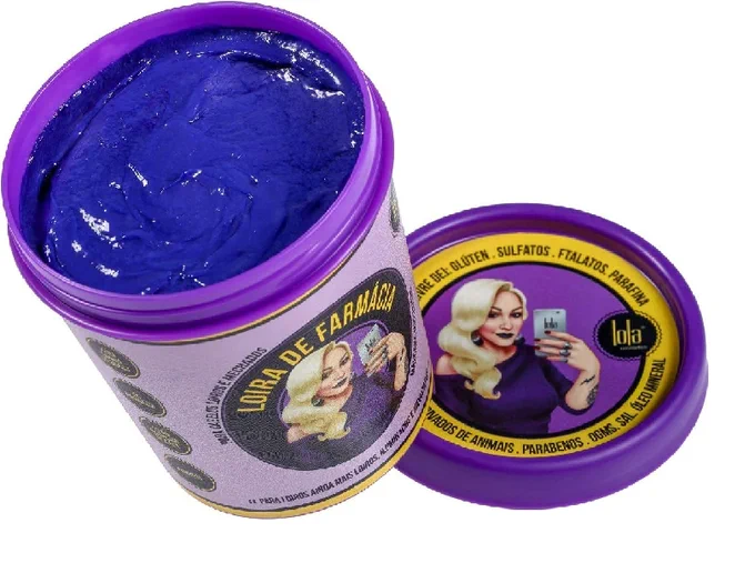 Máscara Matizadora Loira de Farmácia, Lola Cosmetics