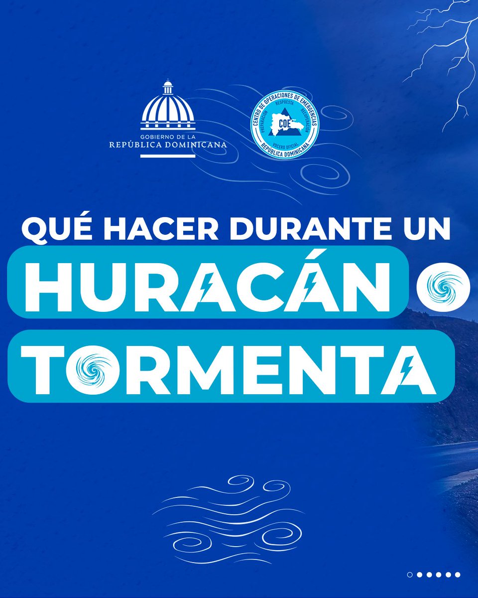 SuperateRDO's tweet image. Mientras la tormenta tropical #Franklin esté en curso recuerda que debes reguardarte junto a tu familia y proteger tu hogar. #Supérate #COEOrienta