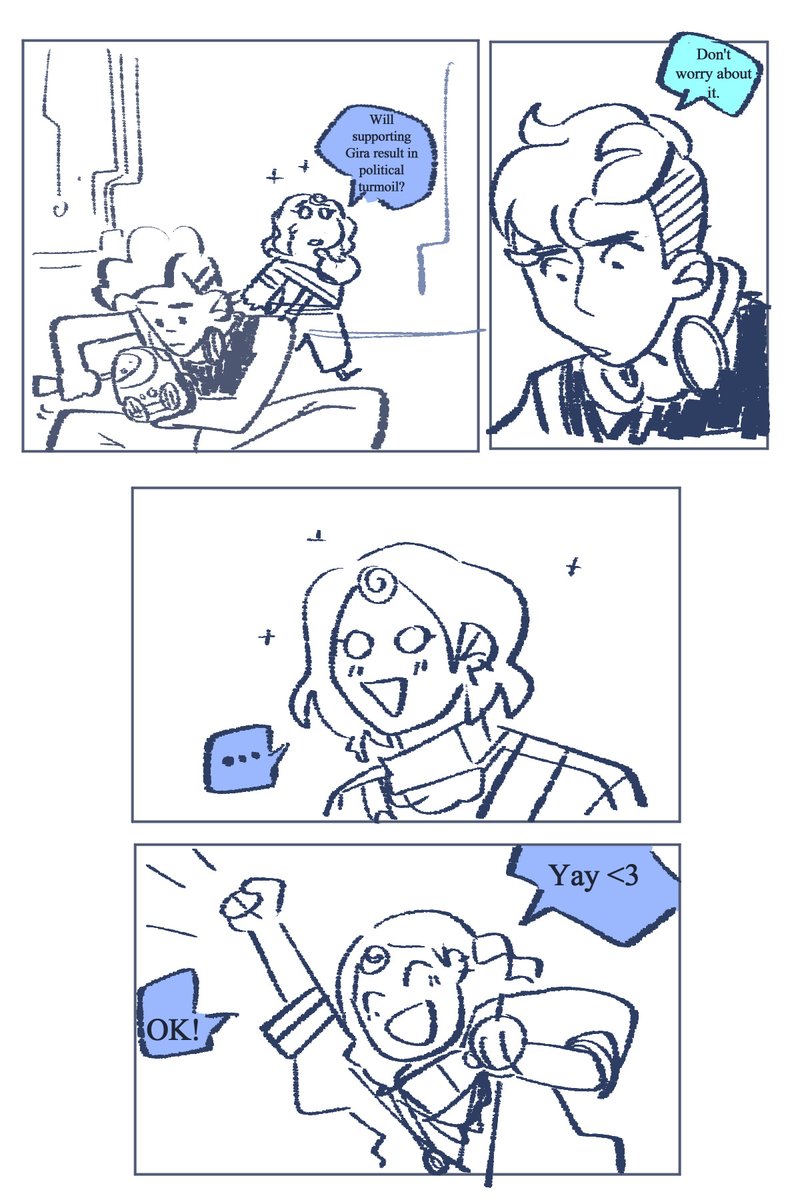 OK these are other drawings I did tonight to express all I know about this show going by the posts I see 