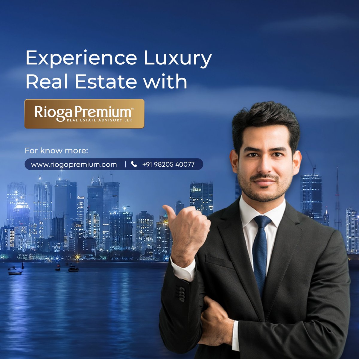 Rioga_Premium's tweet image. Indulge in Luxury Real Estate with Rioga Premium, one of Mumbai&apos;s Finest and Leading Real Estate Advisors. Offering exceptional real estate services to residential and commercial buyers, with an unwavering commitment to uncompromising quality.

#MumbaiProjects   #RiogaPremium