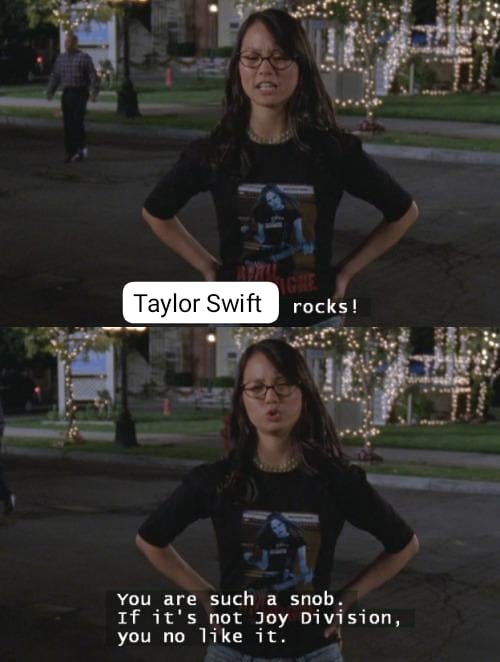 GilmoreHour's tweet photo. Taylor Swift rocks! #GilmoreHour 🫶🏽 https://t.co/95Ojxyksna