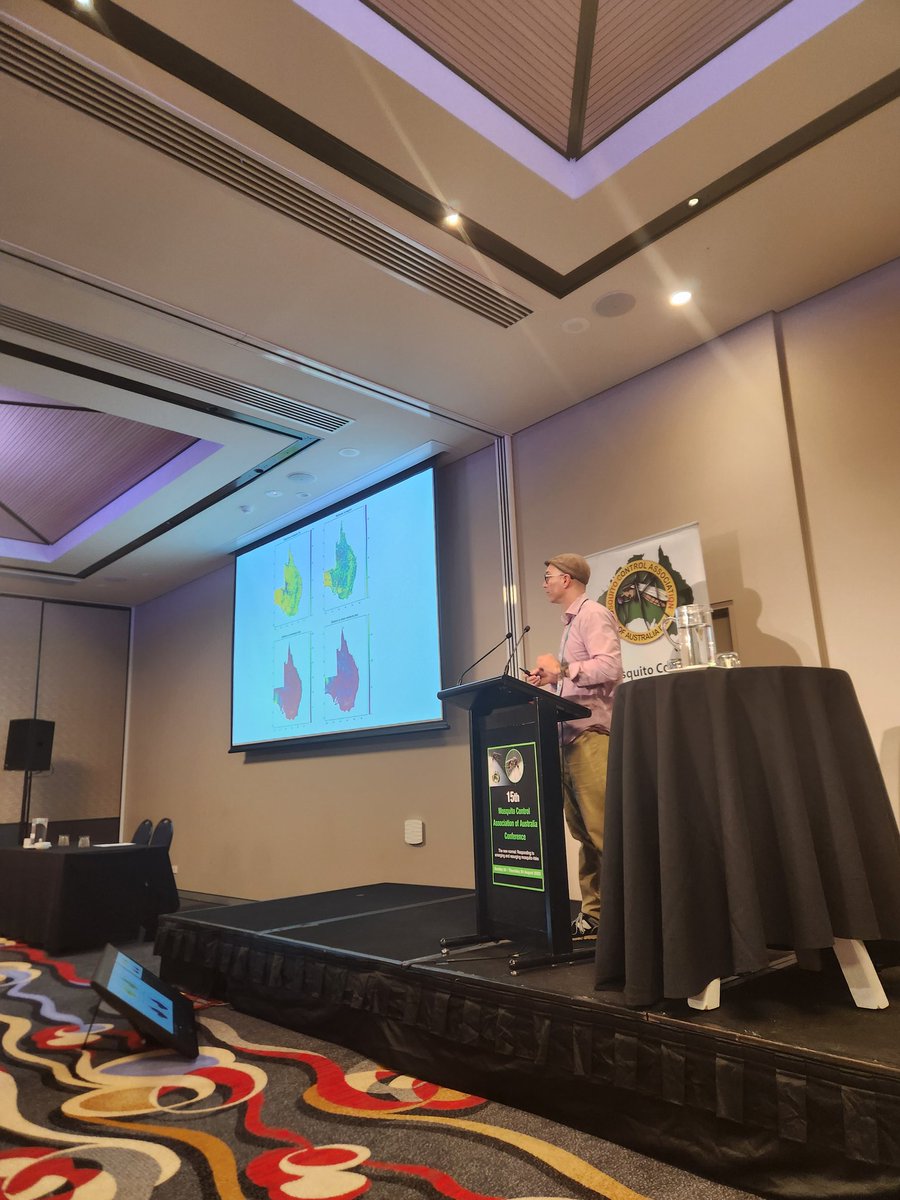 Flow of water through a landscape was an important feature for JEV outbreaks in piggeries <a href="/EpiDoctor/">Michael Walsh</a> #mcaa2023