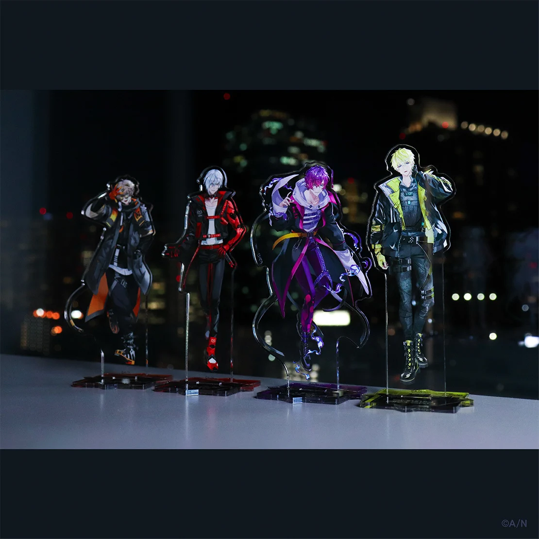 OVERNIGHTZ アクリルスタンド 缶バッジ グッズまとめ にじさんじ公式🌈🕒 on X: 