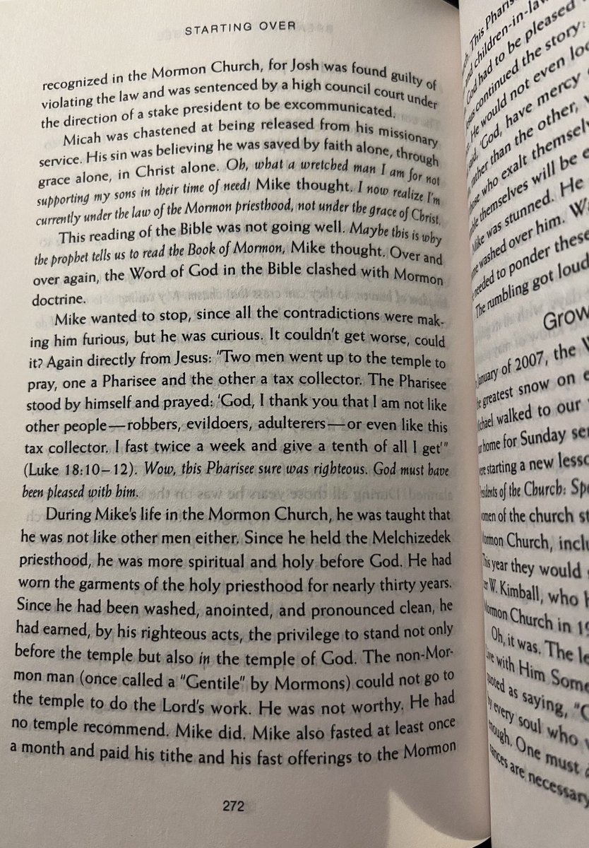 DoulosOfJesus's tweet image. Breaking the Pharisee in Unveiling Grace by Lynn Wilder. Luke 18:13-14
#LDS #Truth #Pharisee #ProudHumbled #HumbleExalted #exmormons #exmo #JesusIsLord #JesusIsGod #JesusAlwaysWasGod #JesusCreatedAllThings #JesusHumbledHimselfIntoFlesh #TheCross #truegospel #myths #lies