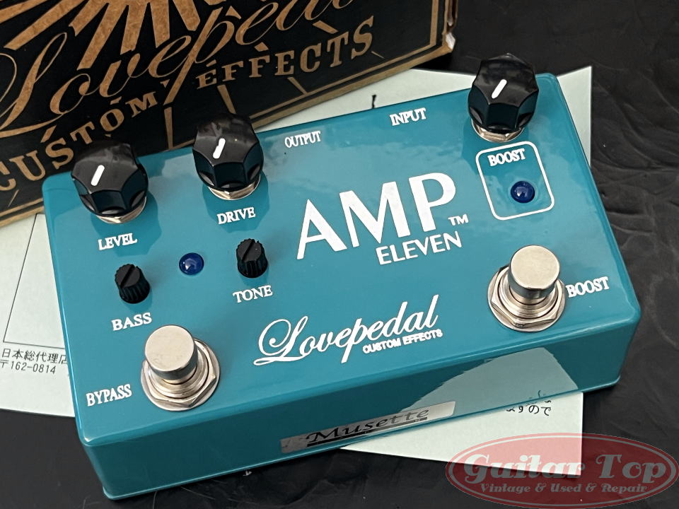 Guitar_Top's tweet photo. 【GT入荷情報】
本日はUSEDエフェクターのご案内!
Lovepedal AMP ELEVEN 入荷です!
オーバードライブ&ブースト搭載モデル!
https://t.co/3HFFfjoZL9
お問合せ等は info@guitar-top.com まで!
#LovePedal #AmpEleven #COT50 #EFECTORS https://t.co/q0bAxVBwkN