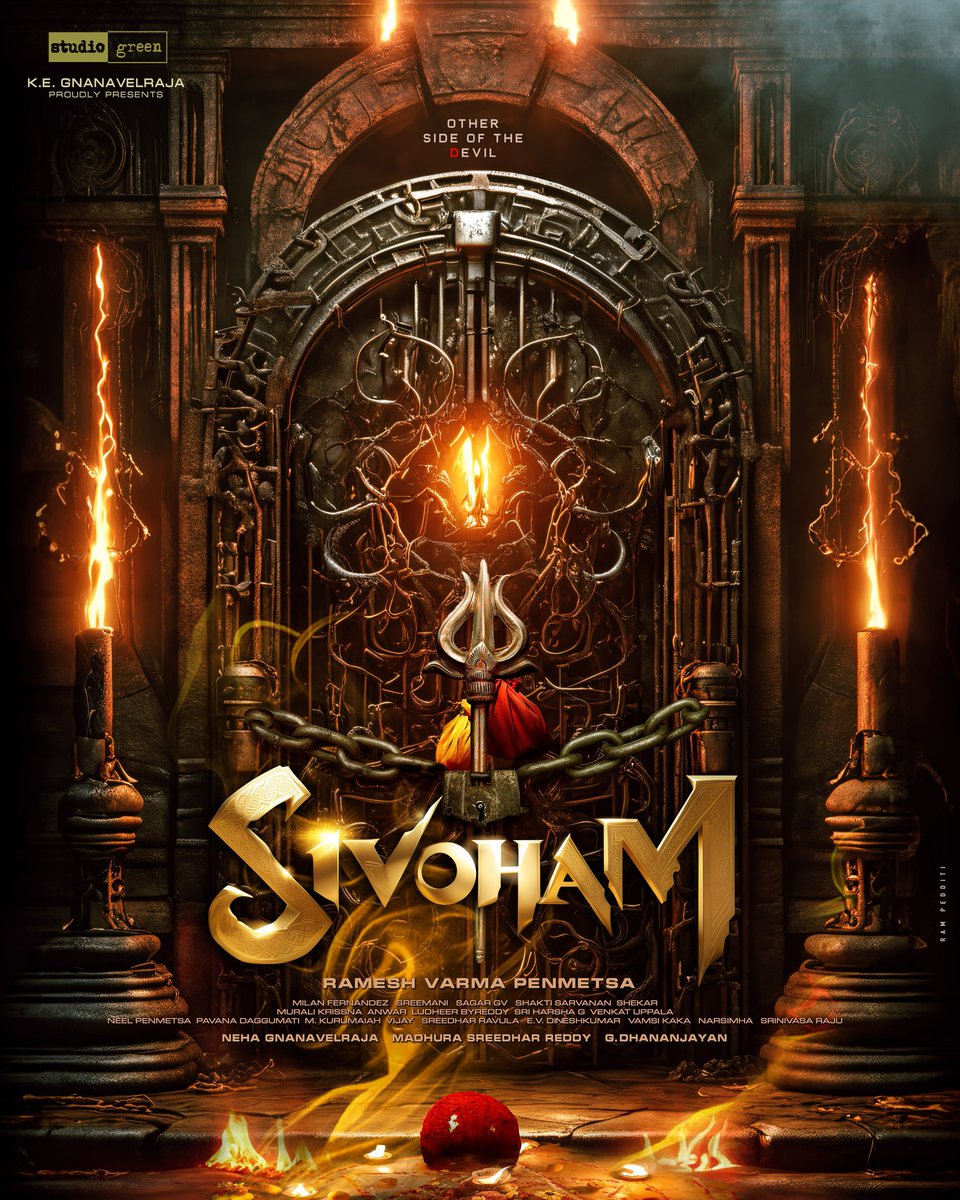 StudioGreen2's tweet image. On the occasion of our @DirRameshVarma’s Birthday, We Proudly announce our next.

Unlocking a Mysterious Saga.. A VICIOUS DEVIL&apos;s battle for a SECRET TREASURE.. #Sivoham 🔥

Get Ready To Witness A Spectacular Visual Extravaganza with Magnificent Cast &amp;amp; Crew💥
 
@kegvraja…