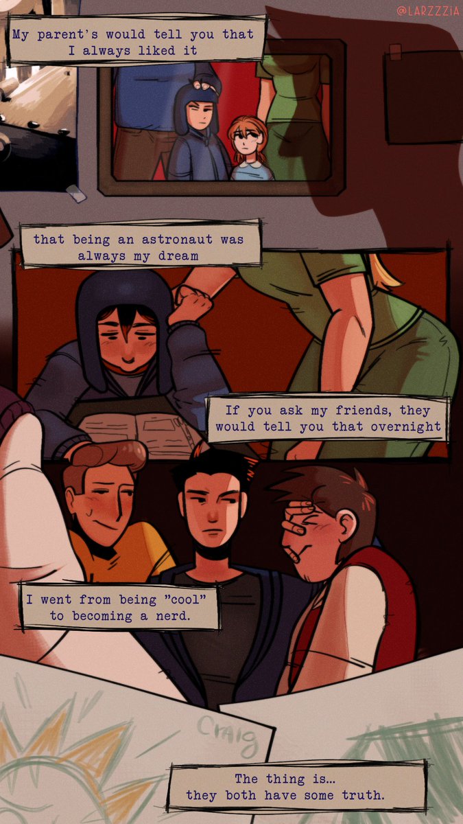 Small South park Creek comic that I have planned to start uploading! I really like the idea so idk 👽
( 1 / ? )

#spcreek #TweekTweak #SpCraig #SouthPark #Sptwt
