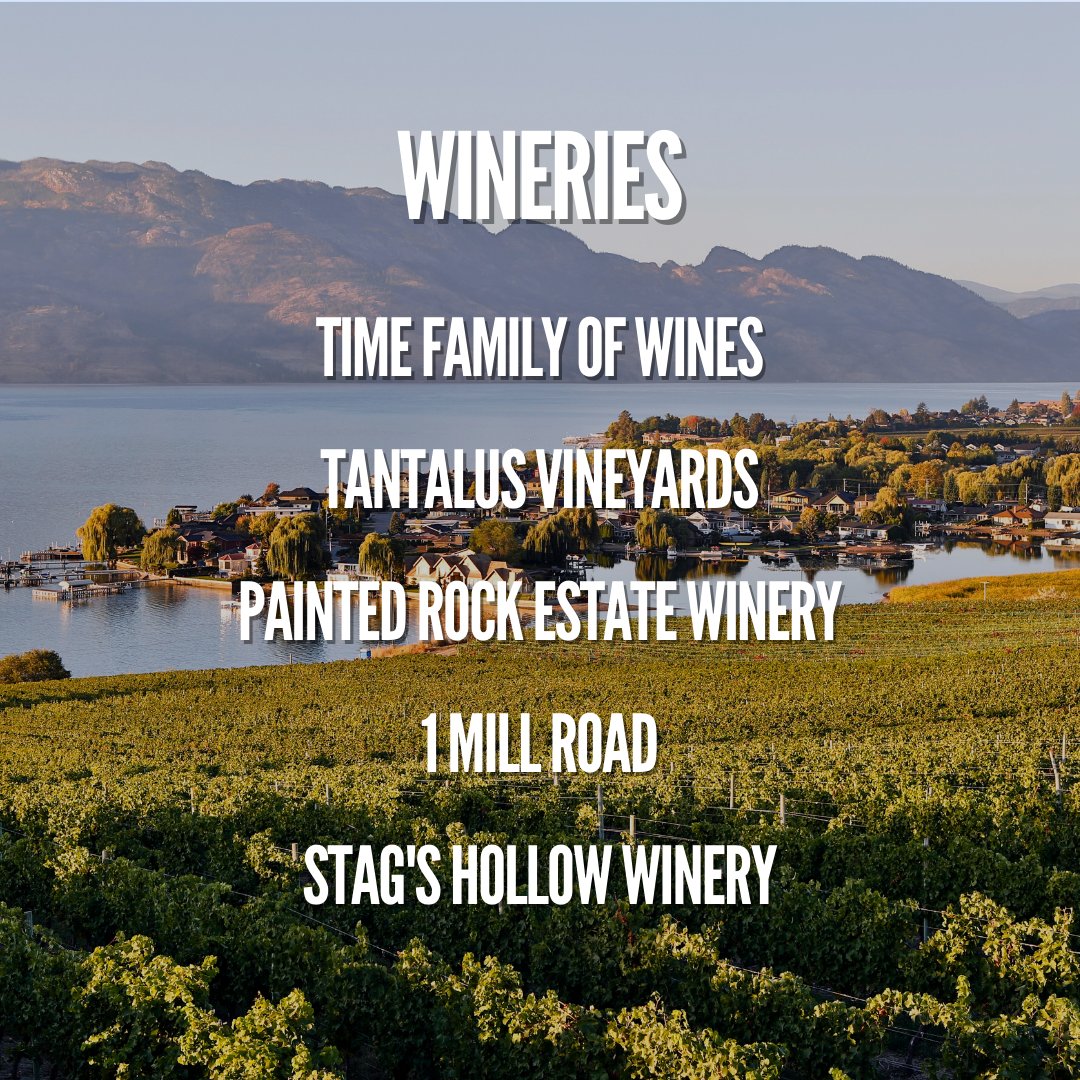 BCHF (@bchospitality) on Twitter photo <a href="/TIMEWine/">nwwatches</a> - 20% of all online and in-store wine sales donated to local BC wildfire relief efforts
<a href="/tantaluswine/">Tantalus Vineyards</a> - $1/bottle sold at the tasting room/online donated to <a href="/redcrosscanada/">Canadian Red Cross</a>
<a href="/PaintedRockWine/">Painted Rock Estate Winery</a> - $1/bottle sold in the tasting room goes to <a href="/redcrosscanada/">Canadian Red Cross</a> <a href="/TIMEWine/">nwwatches</a> - 20% of all online and in-store wine sales donated to local BC wildfire relief efforts
<a href="/tantaluswine/">Tantalus Vineyards</a> - $1/bottle sold at the tasting room/online donated to <a href="/redcrosscanada/">Canadian Red Cross</a>
<a href="/PaintedRockWine/">Painted Rock Estate Winery</a> - $1/bottle sold in the tasting room goes to <a href="/redcrosscanada/">Canadian Red Cross</a>