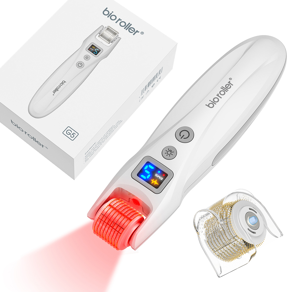 ShoppingDivine1's tweet photo. Red Light Derma Roller Bio Roller G5 540 Titanium Needles Microneedling Dermarol ❤️
Link- https://t.co/XDFuekgyrf 👈 https://t.co/RXcPhUPnHY