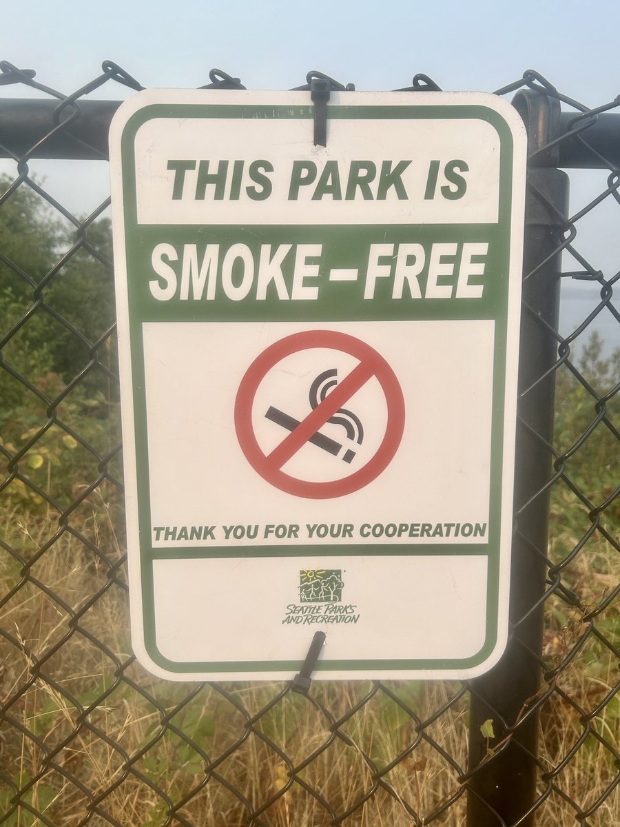 I don’t think Sunset Hill got the smoke-free-zone memo.