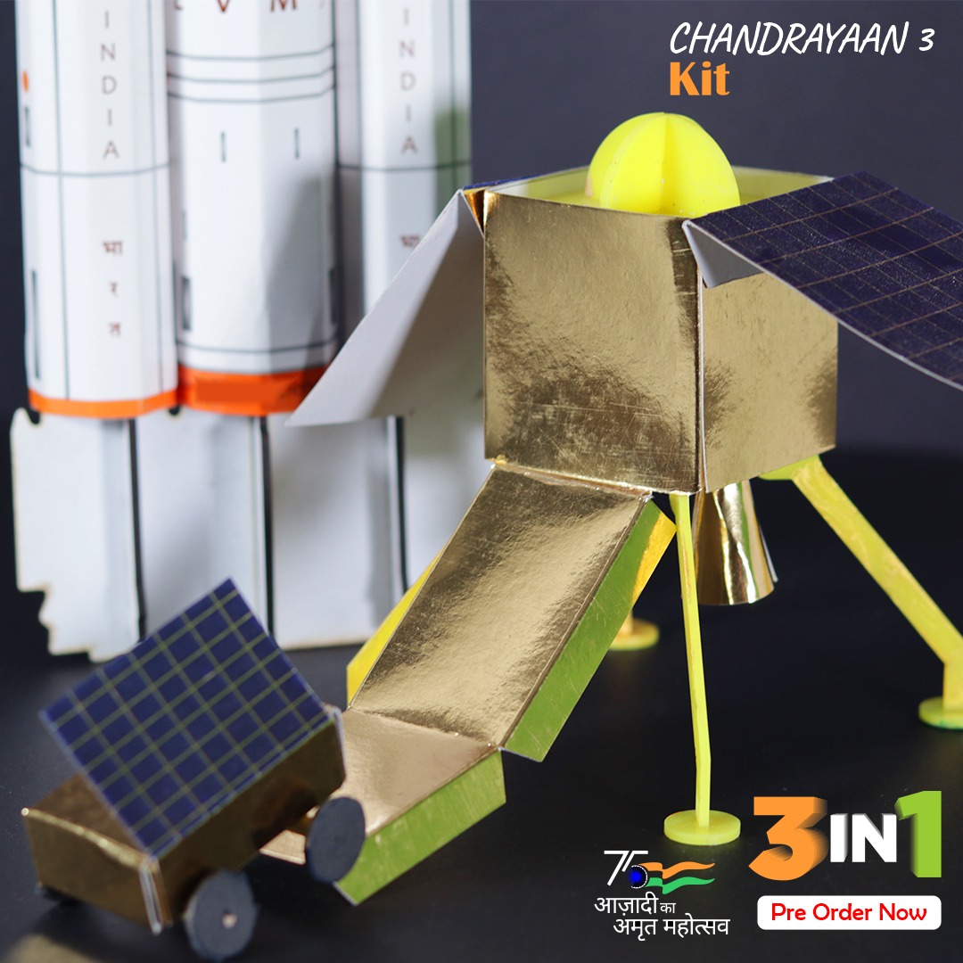 🔭 Ignite a Love for Space with our Chandrayaan-3 DIY Astronomy Kit! 🌌🚀 🌟 Order Your Kit Today 🔹 Special Price - 599 ₹ 📲 Call Or WhatsApp Now - 7666519425 #chandrayaan3kit #chandrayaan3model #Chandrayaan_3 #Ch3 #Chandrayaan3 #ISRO #ShootForTheStars #allthebestchandrayaan3