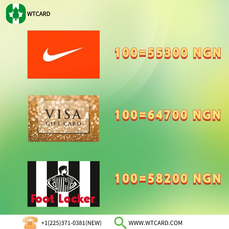 wutong210601's tweet photo. For more card prices click on the link  to see the❤
https://t.co/GamfynP7A5

#BTC #Bitcoin #USDT #NigeriaNews #Lagos #Abuja 
#giftcard  #giftcards  #Chelsea #ManchesterUnited #KimOprah #visa #Master #Nike #eBay #iTunes 
#wtloan #wtcard #wthelp #wtinvestment #wusd #wtsavings https://t.co/4zw7kWSqwl